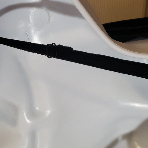 Old Navy Black velvet Maxi Dress - Picture 5 of 7